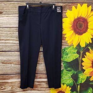 "7th Avenue Design Studio" Woman's slin leg pants Size: 12 black NWT